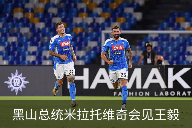 黑山总统米拉托维奇会见王毅